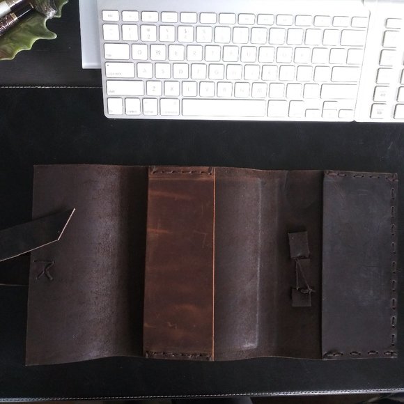 Artisan Handcrafted 100% Leather Journals - Picture 4 of 12